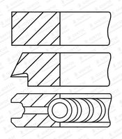 FAI AutoParts PR11000 - Código de motor: N47 D20 A<br>Diámetro de orificio [mm]: 84<br>Nº de componente: 1.75/1.75/2.0<br>sobremedida [mm]: 0,00<br>