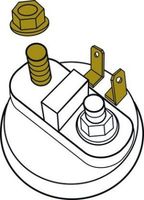 AINDE AI80153 - Tensión [V]: 12<br>Número de dientes: 9<br>Potencia nominal [kW]: 0,8<br>Calidad: RECONSTRUIDO<br>Restricción de fabricante: BOSCH<br>