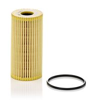 MANN-FILTER HU6011Z - Tipo de filtro: Cartucho filtrante<br>Diámetro [mm]: 57,0<br>Altura [mm]: 112,0<br>Diám. int. 2[mm]: 18<br>Diám. interior 3 [mm]: 17,5<br>Artículo complementario/Información complementaria: con junta<br>h embalaje [cm]: 12,00<br>Peso neto [g]: 50<br>long. de embalaje [cm]: 7,5<br>Ancho de embalaje [cm]: 7,50<br>