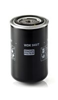 MANN-FILTER WDK940/7 - Código de motor: Cursor 13<br>Norma de emisiones: Euro 6<br>Tipo de filtro: Cartucho filtrante<br>Artículo complementario/Información complementaria: con junta<br>Altura [mm]: 202<br>Diámetro interior [mm]: 26<br>Diámetro exterior [mm]: 102<br>Diámetro exterior 1 [mm]: 102<br>SVHC: 556-67-2; octametilciclotetrasiloxano<br>