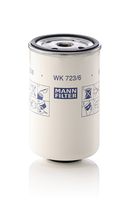 MANN-FILTER WK723/6 - Tipo de filtro: Filtro enroscable<br>Diámetro [mm]: 76<br>Altura [mm]: 124,4<br>Medida de rosca: M16x1,5<br>Diámetro 2 [mm]: 71,7<br>Diámetro de junta tórica [mm]: 62,2<br>Par apriete [Nm]: 14<br>h embalaje [cm]: 12,00<br>Peso neto [g]: 341<br>Ancho de embalaje [cm]: 7,90<br>long. de embalaje [cm]: 7,9<br>