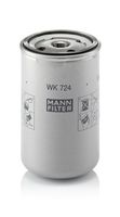 MANN-FILTER WK724 - Número de piezas necesarias: 2<br>Tipo de filtro: Filtro enroscable<br>Diámetro [mm]: 76,0<br>Altura [mm]: 117,2<br>Medida de rosca: M16x1,5<br>Diámetro 2 [mm]: 70,0<br>Diámetro de junta tórica [mm]: 60,5<br>Par apriete [Nm]: 20<br>Nº art. herramienta recomendada: OCS 1<br>h embalaje [cm]: 13,10<br>Ancho de embalaje [cm]: 8,10<br>Peso neto [g]: 350<br>long. de embalaje [cm]: 8,1<br>