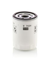 MANN-FILTER W7034 - Tipo de filtro: Filtro enroscable<br>Altura [mm]: 101<br>Diámetro exterior [mm]: 78<br>Rosca 1: M22x1,5<br>