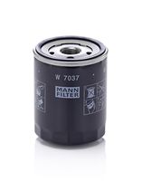 MANN-FILTER W7037 - Filtro de aceite