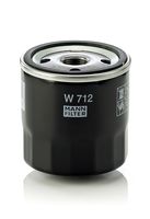 MANN-FILTER W712 - Filtro de aceite