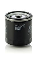 MANN-FILTER W712/83 - Filtro de aceite