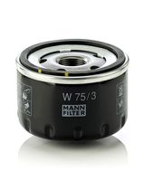 MANN-FILTER W75/3 - Filtro de aceite