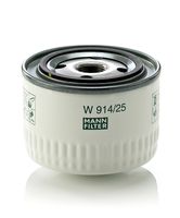 MANN-FILTER W914/25 - Tipo de caja de cambios: Optidrive II + Optid<br>Clase de caja de cambios: Transmisión automática<br>Tipo de filtro: Cartucho filtrante<br>Artículo complementario/Información complementaria: con junta<br>Altura [mm]: 150<br>Diámetro interior [mm]: 31<br>Diámetro exterior [mm]: 64<br>Diám. int. 1 [mm]: 31<br>SVHC: No existen sustancias SVHC<br>