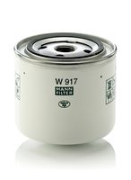 MANN-FILTER W917 - año construcción hasta: 03/2002<br>Tipo de caja de cambios: R/SR 70,1400,1700<br>Clase de caja de cambios: Caja de cambios manual<br>Tipo de filtro: Filtro enroscable<br>Nº art. herramienta recomendada: LS 7<br>Altura [mm]: 123<br>Medida de rosca: 3/4-16 UNF<br>Diámetro exterior [mm]: 76<br>Artículo complementario / información complementaria 2: con válvula bloqueo de retorno<br>presión apertura válvula de desviación [bar]: 2,5<br>Diámetro interior de la junta anular [mm]: 62<br>Diámetro exterior de la junta anular [mm]: 71<br>SVHC: No existen sustancias SVHC<br>