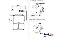 Montcada 0293515 - Fuelle, suspensión neumática