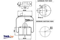 Montcada 0293572 - Fuelle, suspensión neumática