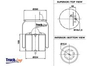 Montcada 0293892 - Fuelle, suspensión neumática