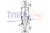 FEBI BILSTEIN 38474 - Amortiguador, suspensión de la cabina