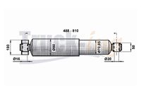 MONROE T5362 - Amortiguador - MONROE MAGNUM Axle