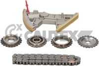 CAUTEX 752110 - Código de motor: BNM<br>Número piezas [piezas]: 4<br>Unidades accionadas: Árbol de levas<br>Modelo cadena: Símplex<br>Número cadenas: 1<br>Número de eslabones: 80<br>