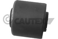 CAUTEX 767491 - Longitud [mm]: 62<br>Diámetro interior [mm]: 16<br>Diámetro exterior [mm]: 35<br>Material: Caucho/metal<br>Lado de montaje: Eje trasero debajo<br>Lado de montaje: posterior<br>Peso [kg]: 0,154<br>