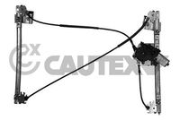 CAUTEX 017323 - Lado de montaje: delante<br>Tipo de servicio: eléctrico<br>Artículo complementario/Información complementaria: con electromotor<br>Número de conexiones: 2<br>Número de puertas: 2<br>Función de interruptor combinado: sin función de confort<br>