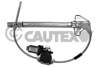 CAUTEX 027317 - Lado de montaje: posterior<br>Lado de montaje: Atrás derecha<br>Tipo de servicio: eléctrico<br>Artículo complementario/Información complementaria: con electromotor<br>Número de conexiones: 2<br>Número de puertas: 4<br>Función de interruptor combinado: sin función de confort<br>