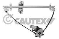 CAUTEX 067011 - Lado de montaje: Delante, derecha<br>Lado de montaje: delante<br>Tipo de servicio: eléctrico<br>Artículo complementario/Información complementaria: con electromotor<br>Número de conexiones: 2<br>Número de puertas: 2/4<br>Función de interruptor combinado: sin función de confort<br>