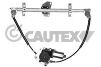 CAUTEX 167028 - Lado de montaje: Delante, derecha<br>Lado de montaje: delante<br>Tipo de servicio: eléctrico<br>Artículo complementario/Información complementaria: con electromotor<br>Número de conexiones: 2<br>Número de puertas: 4<br>Función de interruptor combinado: sin función de confort<br>