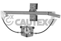 CAUTEX 467228 - Lado de montaje: Delante, derecha<br>Lado de montaje: delante<br>Tipo de servicio: eléctrico<br>Artículo complementario/Información complementaria: sin electromotor<br>Número de puertas: 4<br>Función de interruptor combinado: con función de confort<br>