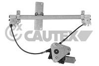 CAUTEX 707100 - Lado de montaje: Delante, derecha<br>Lado de montaje: delante<br>Tipo de servicio: eléctrico<br>Artículo complementario/Información complementaria: con electromotor<br>Número de conexiones: 2<br>Número de puertas: 4<br>Función de interruptor combinado: sin función de confort<br>