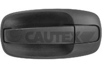 CAUTEX 767775 - Lado de montaje: exterior<br>Lado de montaje: Delante, izquierda<br>Color: negro<br>