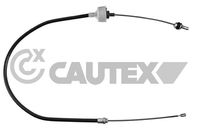 CAUTEX 023536 - Cable de accionamiento, accionamiento del embrague