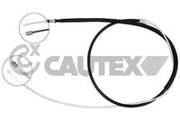 CAUTEX 028358 - Cable de accionamiento, freno de estacionamiento