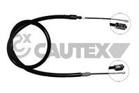 CAUTEX 038285 - Cable de accionamiento, freno de estacionamiento