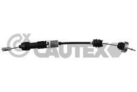 CAUTEX 038400 - Cable de accionamiento, accionamiento del embrague