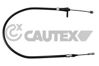 CAUTEX 108000 - Lado de montaje: delante<br>Longitud [mm]: 538<br>