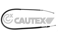 CAUTEX 025223 - Cable de accionamiento, freno de estacionamiento