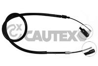 CAUTEX 038283 - Cable de accionamiento, freno de estacionamiento