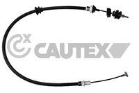 CAUTEX 018211 - Cable de accionamiento, accionamiento del embrague