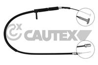 CAUTEX 019032 - Cable de accionamiento, freno de estacionamiento