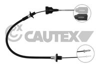 CAUTEX 489012 - Cable de accionamiento, accionamiento del embrague