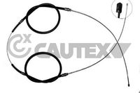 CAUTEX 018185 - Lado de montaje: delante<br>Longitud 1/Longitud 2 [mm]: 1608/1364<br>