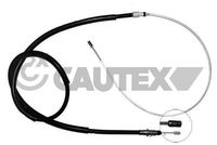 CAUTEX 038240 - Cable de accionamiento, freno de estacionamiento