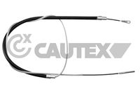 CAUTEX 208017 - Cable de accionamiento, freno de estacionamiento