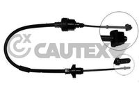 CAUTEX 489049 - Cable de accionamiento, accionamiento del embrague