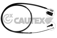 CAUTEX 019054 - Cable de accionamiento, freno de estacionamiento