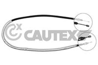 CAUTEX 038307 - Cable de accionamiento, freno de estacionamiento