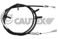 CAUTEX 019046 - Cable de accionamiento, freno de estacionamiento