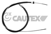 CAUTEX 038487 - Cable de accionamiento, freno de estacionamiento