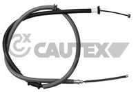 CAUTEX 038496 - Cable de accionamiento, freno de estacionamiento