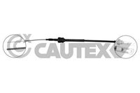 CAUTEX 011011 - Cable de accionamiento, accionamiento del embrague