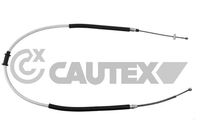 CAUTEX 017996 - Cable de accionamiento, freno de estacionamiento