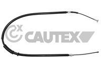 CAUTEX 018969 - Cable de accionamiento, freno de estacionamiento