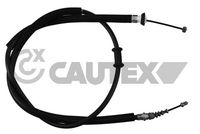 CAUTEX 019007 - Cable de accionamiento, freno de estacionamiento